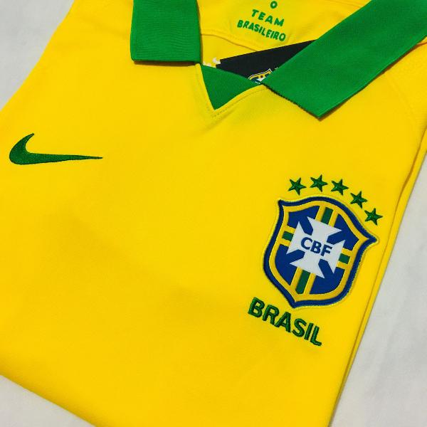 Camisa Brasil 2019 Home (Tam P) PRONTA ENTREGA