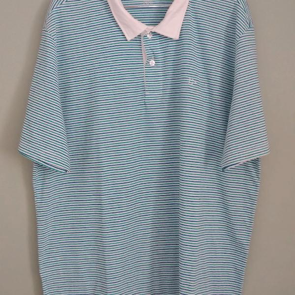 Camisa polo listrada