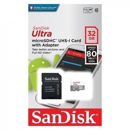 Cartão Sandisk Micro SD32GB Classe 10 original