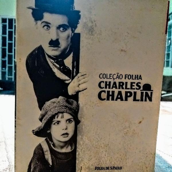 Coleção Charlie Chaplin folha de São Paulo