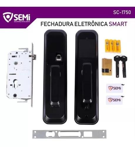 Fechadura Digital Biometrica Senha Touch Chaveiro Tag S