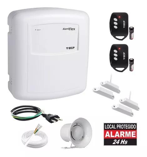 Kit Alarme Residencial 2 Sensores Porta 2 Controles Flex 1