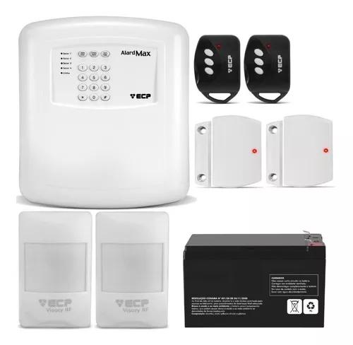 Kit Alarme Residencial Ecp C/ Sensores S