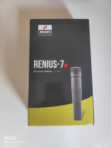 Kit Microfone Arcano Renius-7 (equivalente ao Shure SM57)