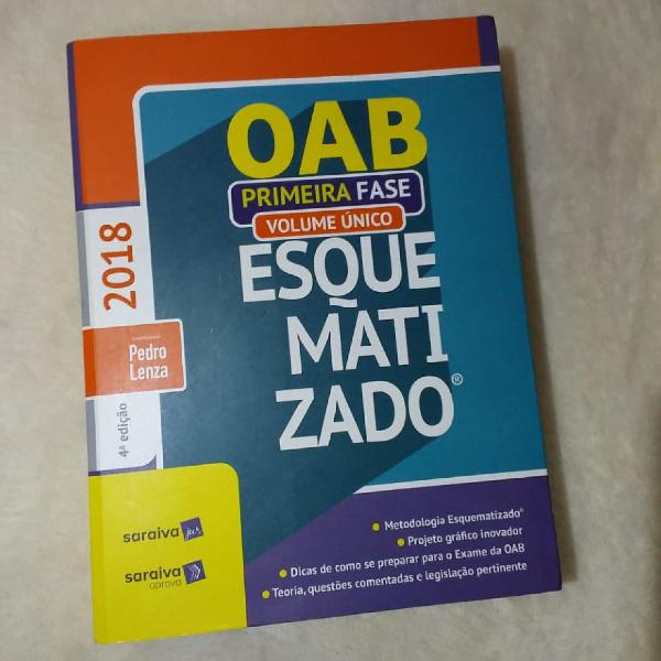 Livro OAB - Primeira Fase - Esquematizado.