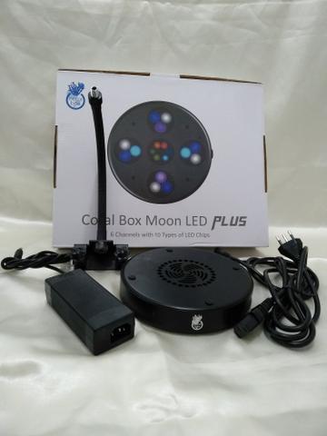 Luminária coral box Moon led Plus