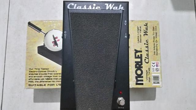 Morley Classic Wah Muito novo com Caixa