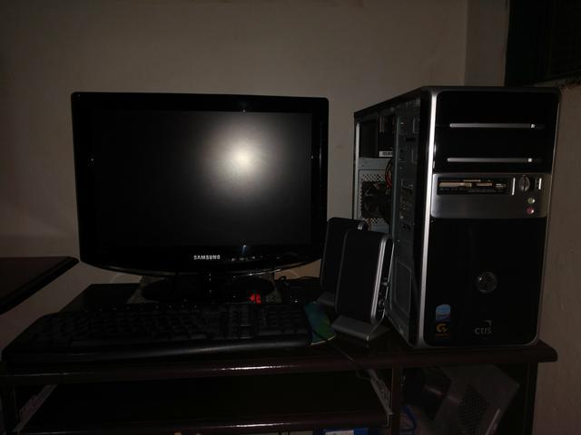 Pc Cpu Celeron 2.60 Ghz 4gb Ram Hd 500gb + Tv Monitor Lcd