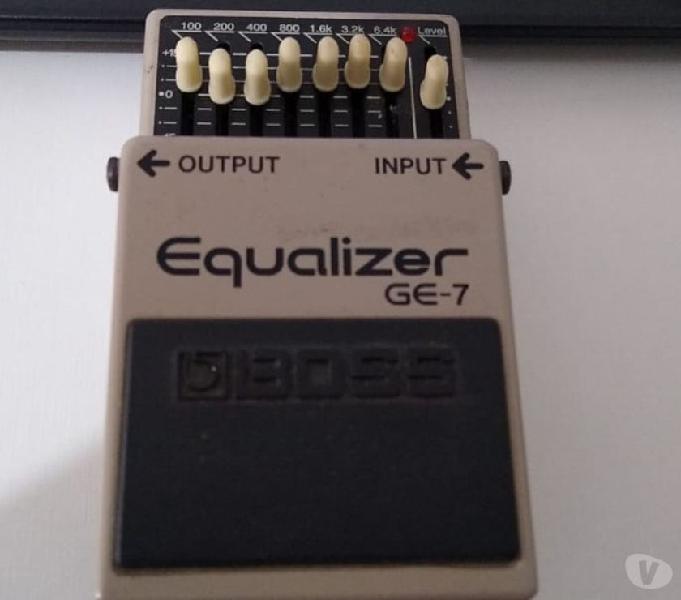 Pedal Equalizer Boss Ge7