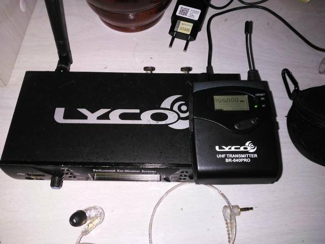 Ponto Eletrônico UHF s/ Fio c/ USB - PE 640 PRO Lyco