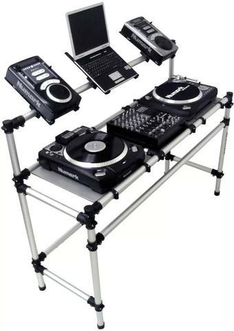 Rack Dj Pick Up Toca Discos Titanium Rdj Mk2 Alumínio +