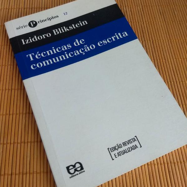 Técnicas de Comunicação Escrita