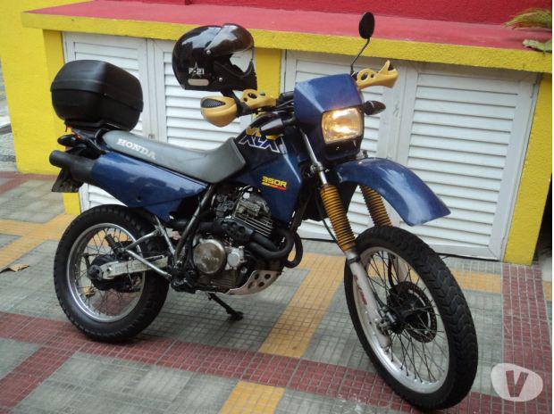 Vendo Honda XLX 350 Azul AnoModelo 1990 Toda OK 2019 OK RJ