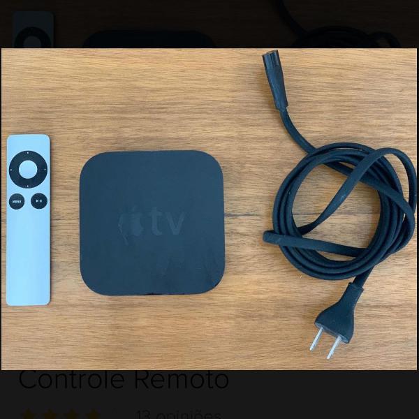 apple tv 2a geração com controle remoto original