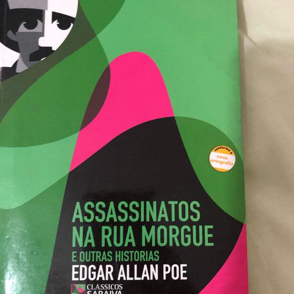 assassinatos na rua morgue e outras historias