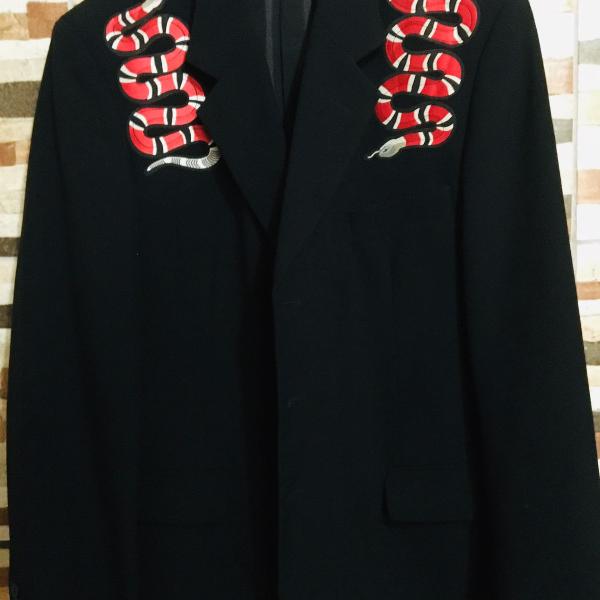 blazer masculino cobra gucci