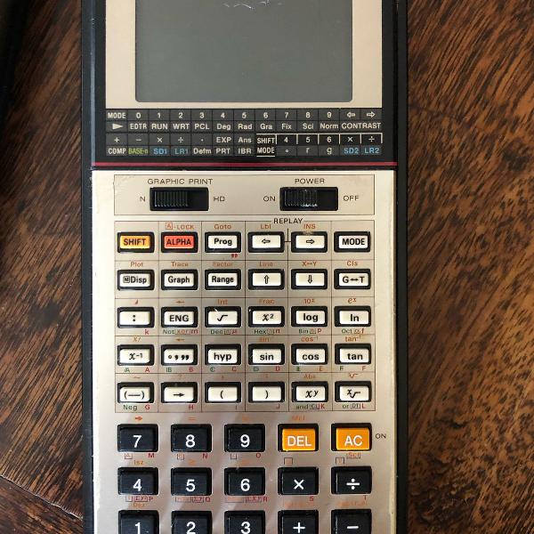 calculadora cientifica casio fx8000g