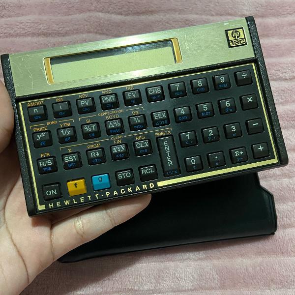 calculadora financeira hp 12c gold