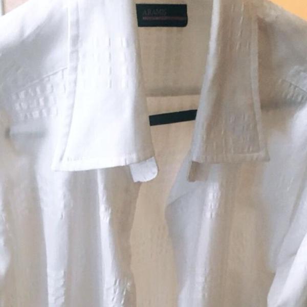camisa social aramis em algodão egípcio