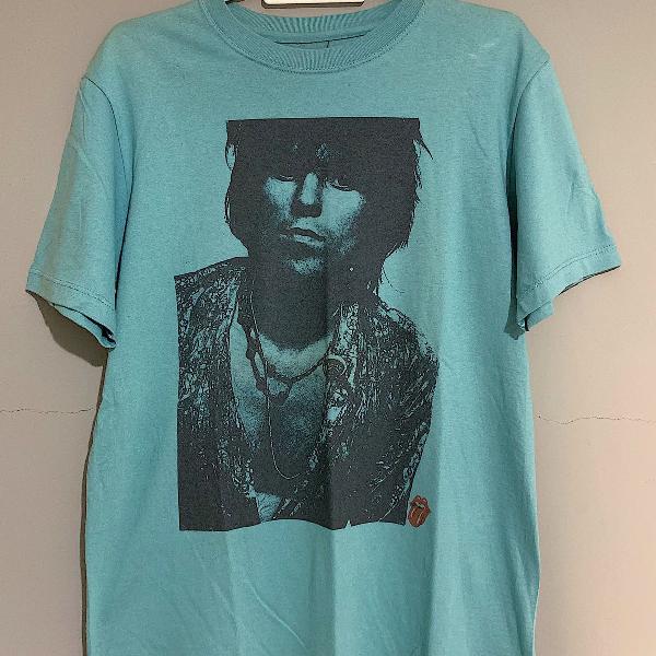 camiseta keith richards rolling stones