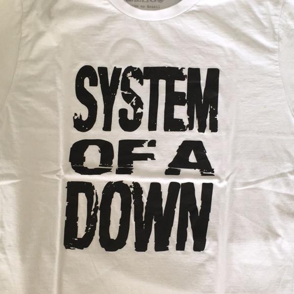 camiseta system of a down/soad tamanho p