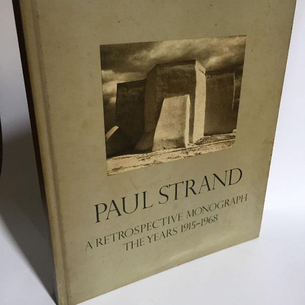 catálogo original "paul strand - a retrospective monograph