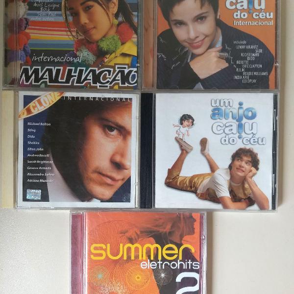 cds novelas nacional/internacional + summer eletrohits