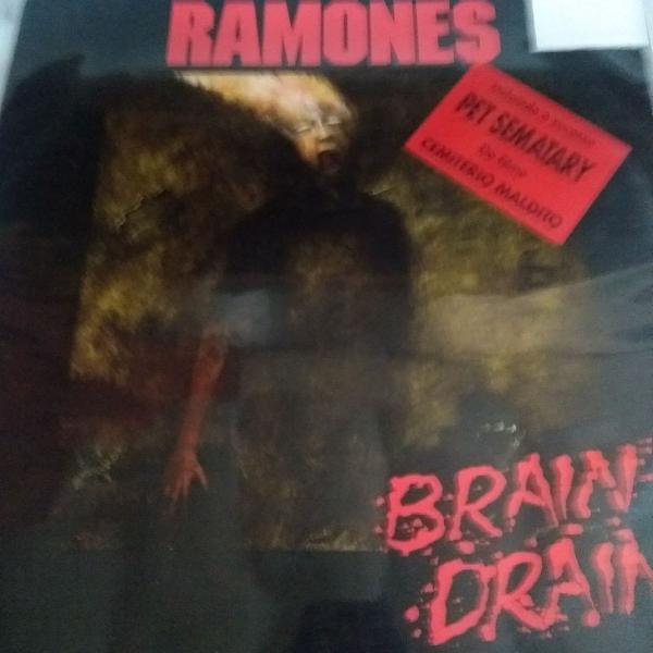 disco de vinil Ramones, LP Brain Drain