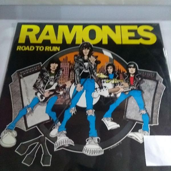disco de vinil Ramones, LP Road tô Ruin