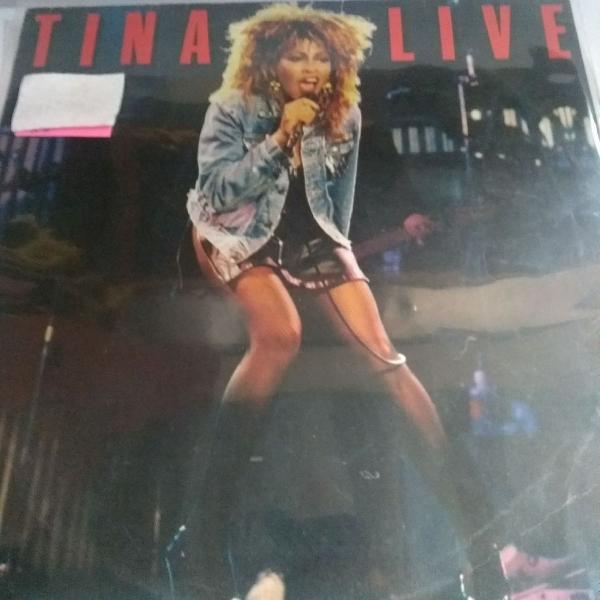disco de vinil Tina Live, LP live