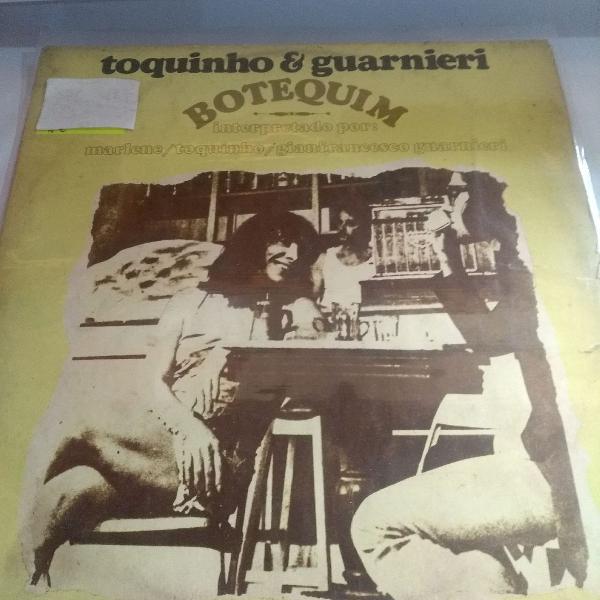 disco de vinil Toquinho e Guarnieri, LP Botequim