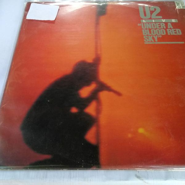 disco de vinil U2 ,LP Live under a blood red sky