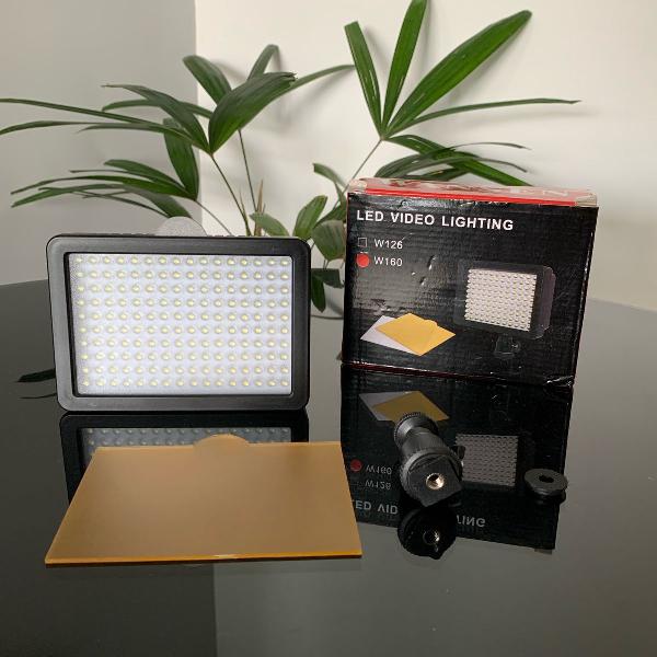 iluminador profissional led video lighting wansen