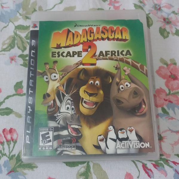 jogo Madagascar escape 2 África ps3