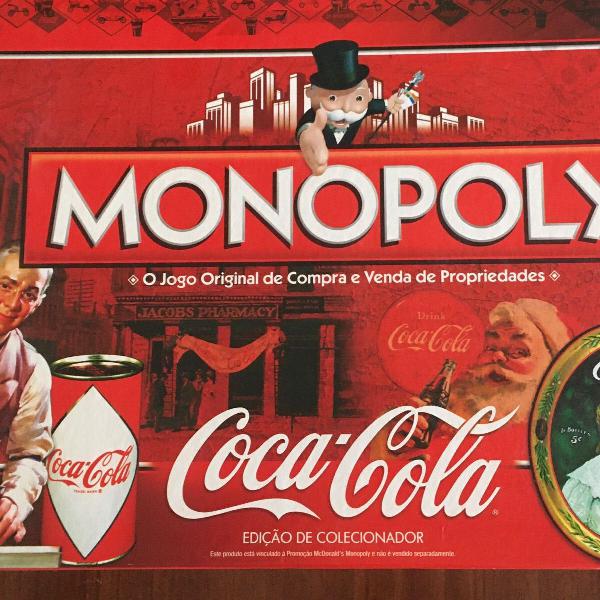 jogo monopoly ed. coca-cola