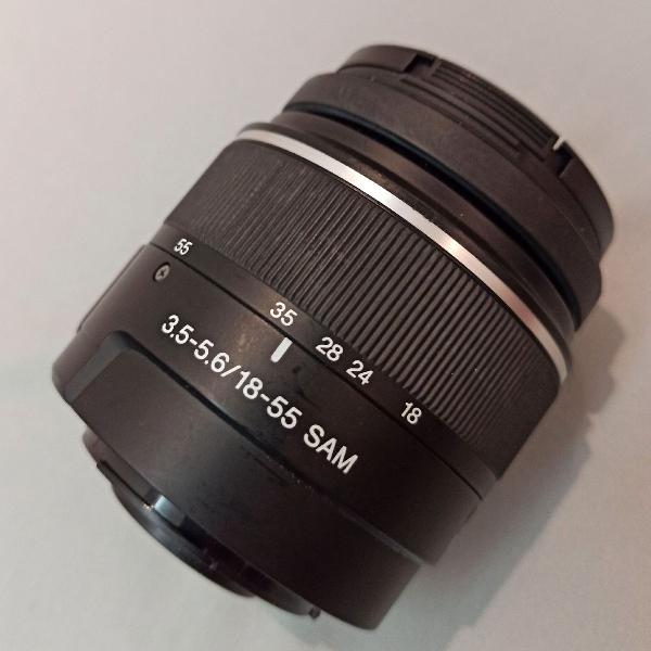 lente do Kit Sony SAM 18-55mm