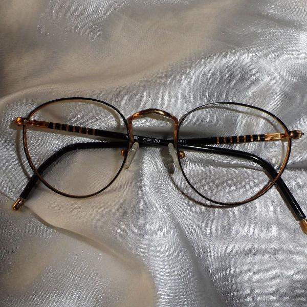 lindo,elegante óculos grau vintage shuron banho