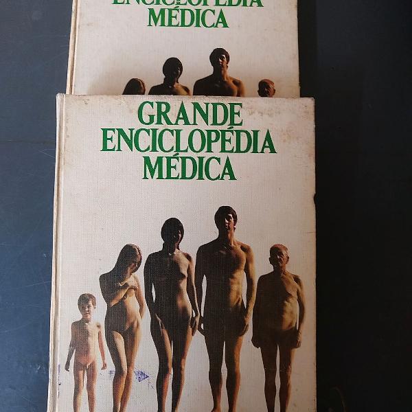 livro Enciclopédia médica volume 1 e 2