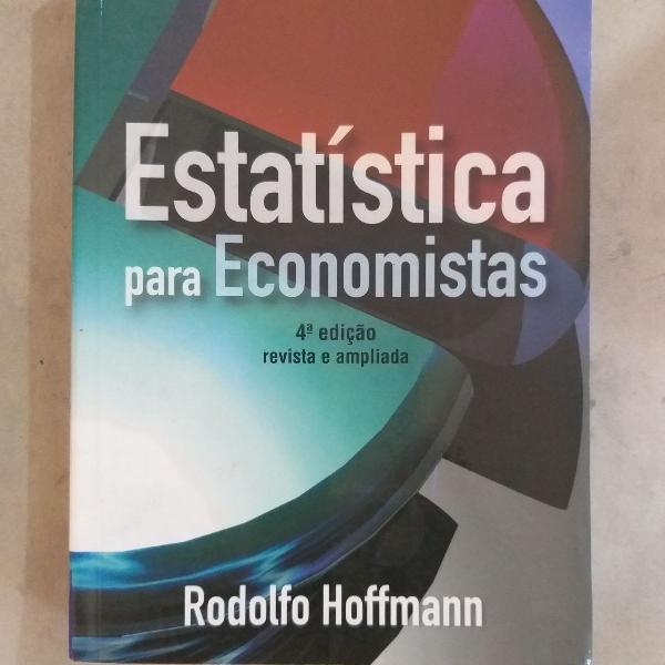 livro Estatística para economistas