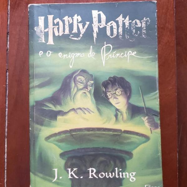 livro Harry Potter e o Enigma do Pincipe
