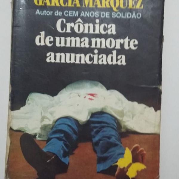 livro: crônicas de uma morte anunciada de garcia marquez