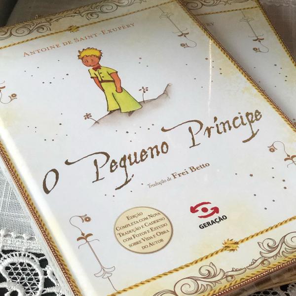 livro edição luxo o pequeno príncipe