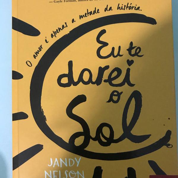 livro eu te darei o sol de jandy nelson