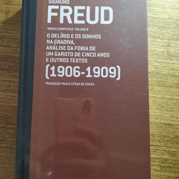 livro freud, obras completas, volume 8