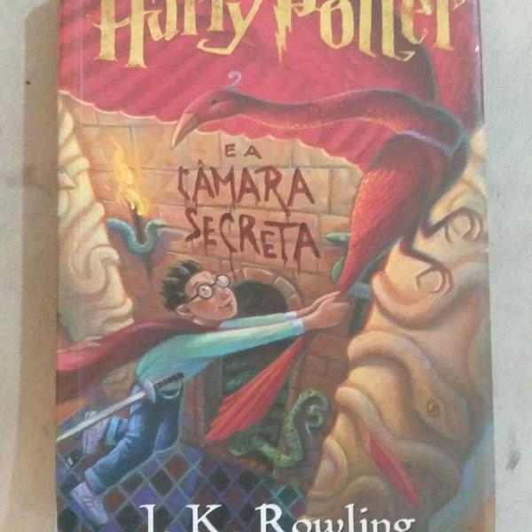 livro harry Potter e a Câmara secreta