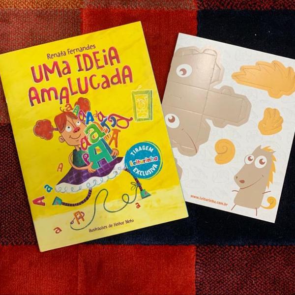 livro infantil uma ideia amalucada