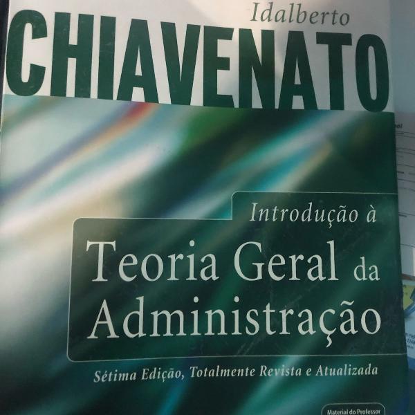 livro introdução à teoria geral da administração