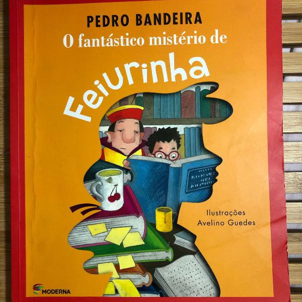 livro - o fantástico mistério de feiurinha - pedro