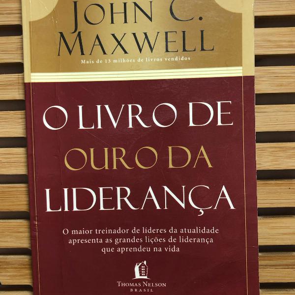 livro - o livro de ouro da liderança