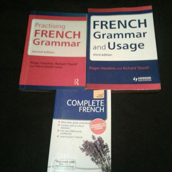 livros para estudo - francês